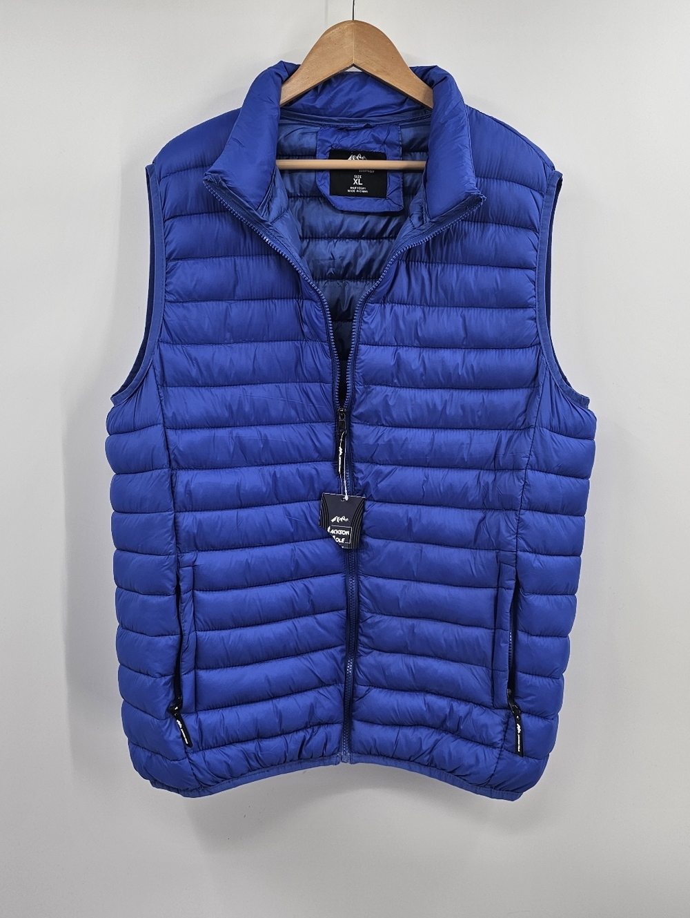 Puffer Vest Blue NWT Size XL